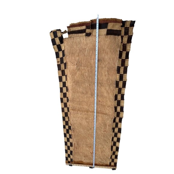 Antique Tribal Skirt Mens African Bark Textiles Kuba Dance - Picture 14 of 16